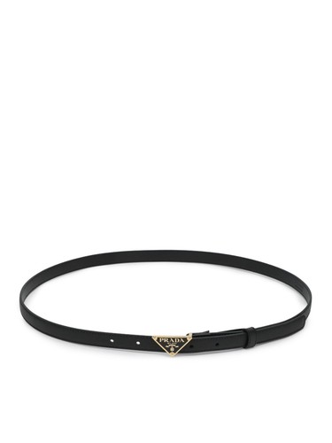 Prada black 15mm - black, belt