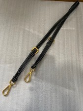 PRADA Leather Black Strap Belt