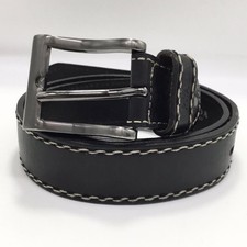 Auth PRADA Unused Belt Silver