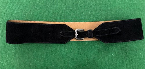 Nwot prada black suede corset - black,
